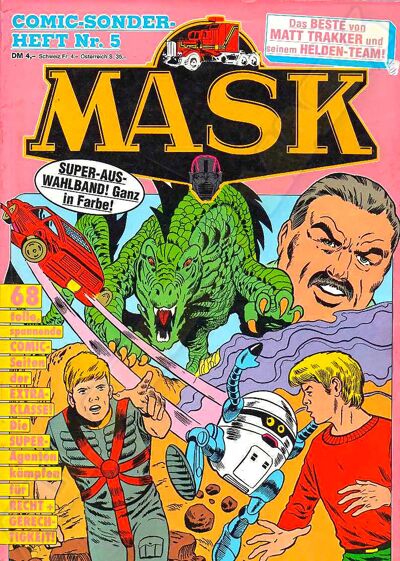 M.A.S.K. M.A.S.K. German special comic no. 5 M.A.S.K. M.A.S.K. German special comic no. 5